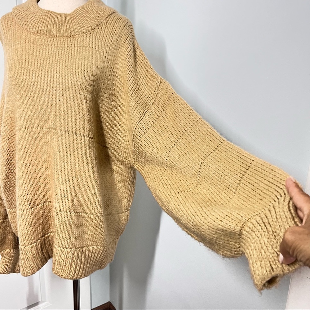 ASOS design oversized balloon sleeves sweater size 6 - Picture 10 of 13